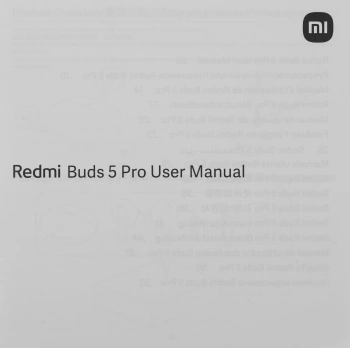 Гарнитура внутриканальные Xiaomi Redmi Buds 5 Pro