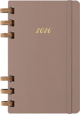 Еженедельник Moleskine SPIRAL Large 130х210мм обложка картон 200стр. спираль сиреневый