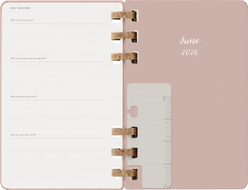 Еженедельник Moleskine SPIRAL Large 130х210мм обложка картон 200стр. спираль сиреневый