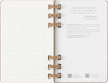 Еженедельник Moleskine SPIRAL Large 130х210мм обложка картон 200стр. спираль сиреневый