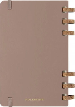 Еженедельник Moleskine SPIRAL Large 130х210мм обложка картон 200стр. спираль сиреневый