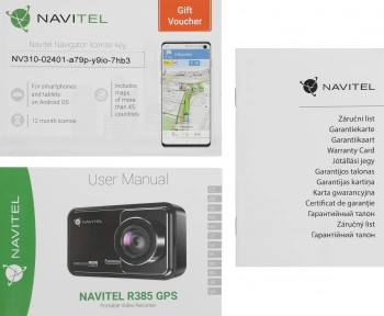 Видеорегистратор Navitel R385 GPS