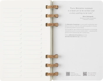 Еженедельник Moleskine SPIRAL Large 130х210мм PP 200стр. спираль черный