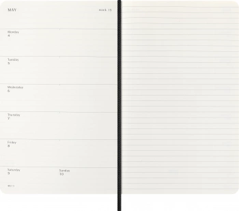 Еженедельник Moleskine PRECIOUS & ETHICAL MAMBA