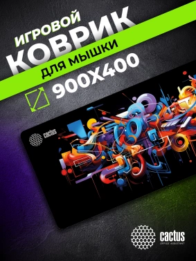 Коврик для мыши Cactus Graffiti