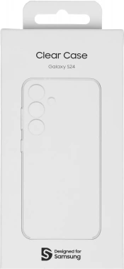 Чехол (клип-кейс) Samsung для Samsung Galaxy S24 Clear Case S24