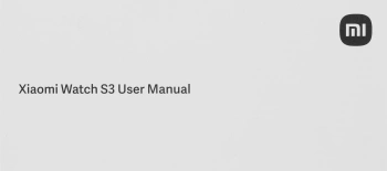 Смарт-часы Xiaomi Watch S3