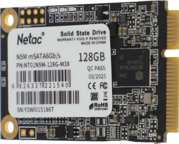 Накопитель SSD Netac SATA-III 128GB NT01N5M-128G-M3X N5M
