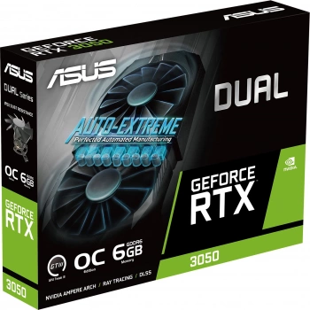Видеокарта Asus PCI-E 4.0  DUAL-RTX3050-O6G