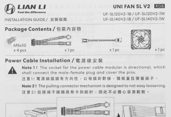 Вентилятор для корпуса Lian-Li  Uni Fan SL140 V2