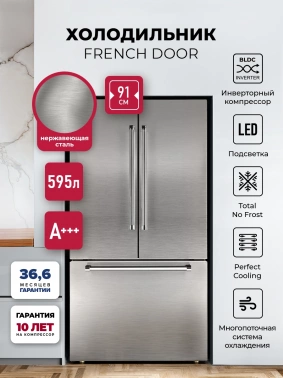 Холодильник Lex LFD595IxID