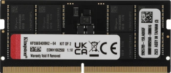 Память DDR5 2x32GB 5600MHz Kingston  KF556S40IBK2-64