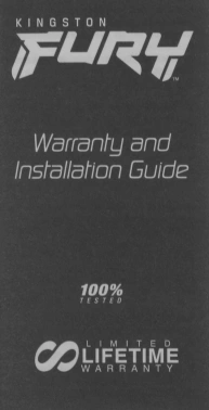 Память DDR5 8GB 5600MHz Kingston  KF556C40BB-8