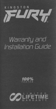 Память DDR5 8GB 6000MHz Kingston  KF560C36BBE-8