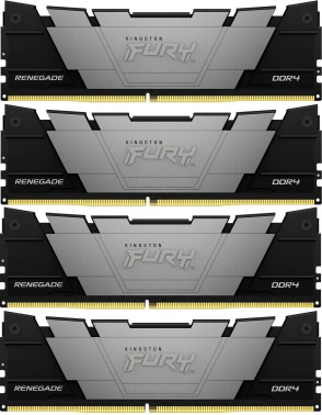Память DDR4 4x16GB 3200MHz Kingston  KF432C16RB12K4/64