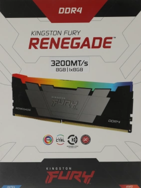 Память DDR4 8GB 3200MHz Kingston  KF432C16RB2A/8