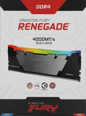 Память DDR4 8GB 4000MHz Kingston  KF440C19RB2A/8