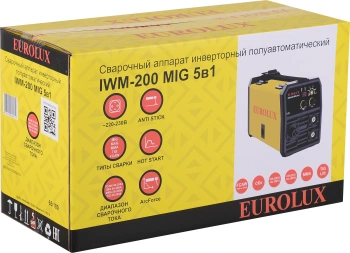 Сварочный полуавтомат Eurolux IWM-200 MIG 5в1