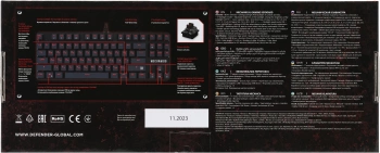Клавиатура Defender Mechanoid GK-581