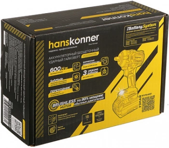 Гайковерт Hanskonner HCD20600BL
