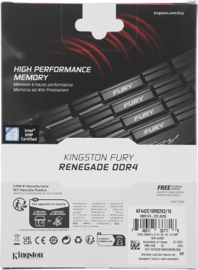 Память DDR4 2x8GB 4266MHz Kingston  KF442C19RB2K2/16