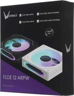 Вентилятор для корпуса Formula  Floe 12BK