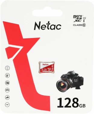 Флеш карта microSDXC 128GB Netac  NT02P500ECO-128G-S