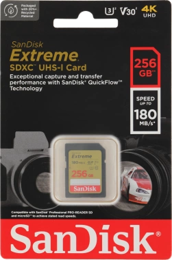 Флеш карта SDXC 256GB Sandisk  SDSDXVV-256G-GNCIN