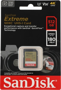 Флеш карта SDXC 512GB Sandisk  SDSDXVV-512G-GNCIN