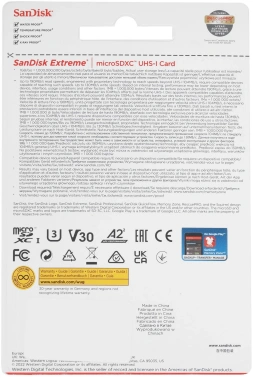 Флеш карта microSDXC 256GB Sandisk  SDSQXAV-256G-GN6MN