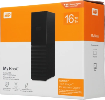 Жесткий диск WD USB3.0 16TB WDBBGB0160HBK-EESN