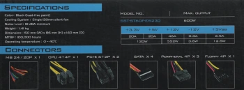 Блок питания Silverstone ATX 600W Strider ST600P