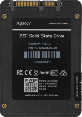 Накопитель SSD Apacer SATA-III 128GB AP128GAS350XR-1 AS350X