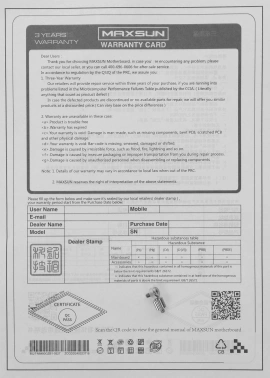 Материнская плата Maxsun Challenger H610M