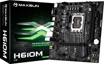 Материнская плата Maxsun Challenger H610M