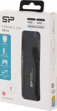 Накопитель SSD Silicon Power USB-C 4TB SP040TBPSDPX10CK PX10