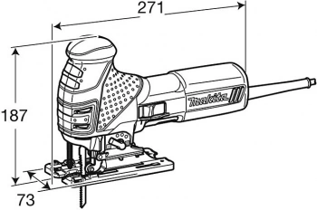 Лобзик Makita 4351FCTJ