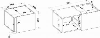 Стол журнальный Сокол  СЖ-11