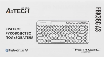 Клавиатура A4Tech Fstyler FBK36C AS