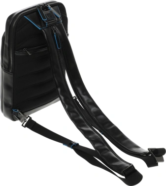 Рюкзак слинг мужской Piquadro Blue Square CA6589B2/N черный кожа