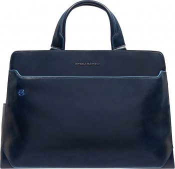 Деловая сумка Piquadro Blue Square CA6590B2/BLU2 с отделением для ноутбука 15.6