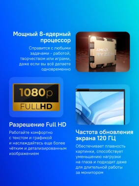 Ноутбук Maibenben  X16A-R77445