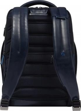 Рюкзак мужской Piquadro Blue Square CA6591B2/BLU2 темно-синий кожа