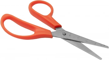 Ножницы Silwerhof Create детские 125мм ручки пластиковые асим. нержавеющая сталь оранжевый