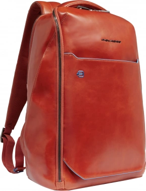 Рюкзак мужской Piquadro Blue Square CA6591B2/CU4 табачный кожа