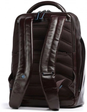 Рюкзак мужской Piquadro Blue Square CA6591B2/MO красное дерево кожа