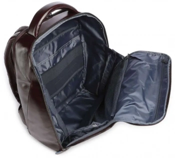 Рюкзак мужской Piquadro Blue Square CA6591B2/MO красное дерево кожа