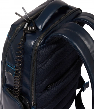 Рюкзак мужской Piquadro Blue Square CA6592B2BM/BLU2 темно-синий кожа
