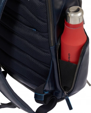 Рюкзак мужской Piquadro Blue Square CA6592B2BM/BLU2 темно-синий кожа