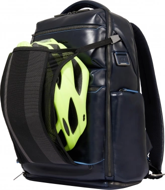 Рюкзак мужской Piquadro Blue Square CA6592B2BM/BLU2 темно-синий кожа